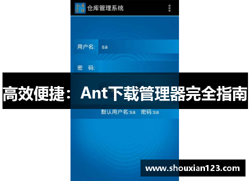 高效便捷：Ant下载管理器完全指南